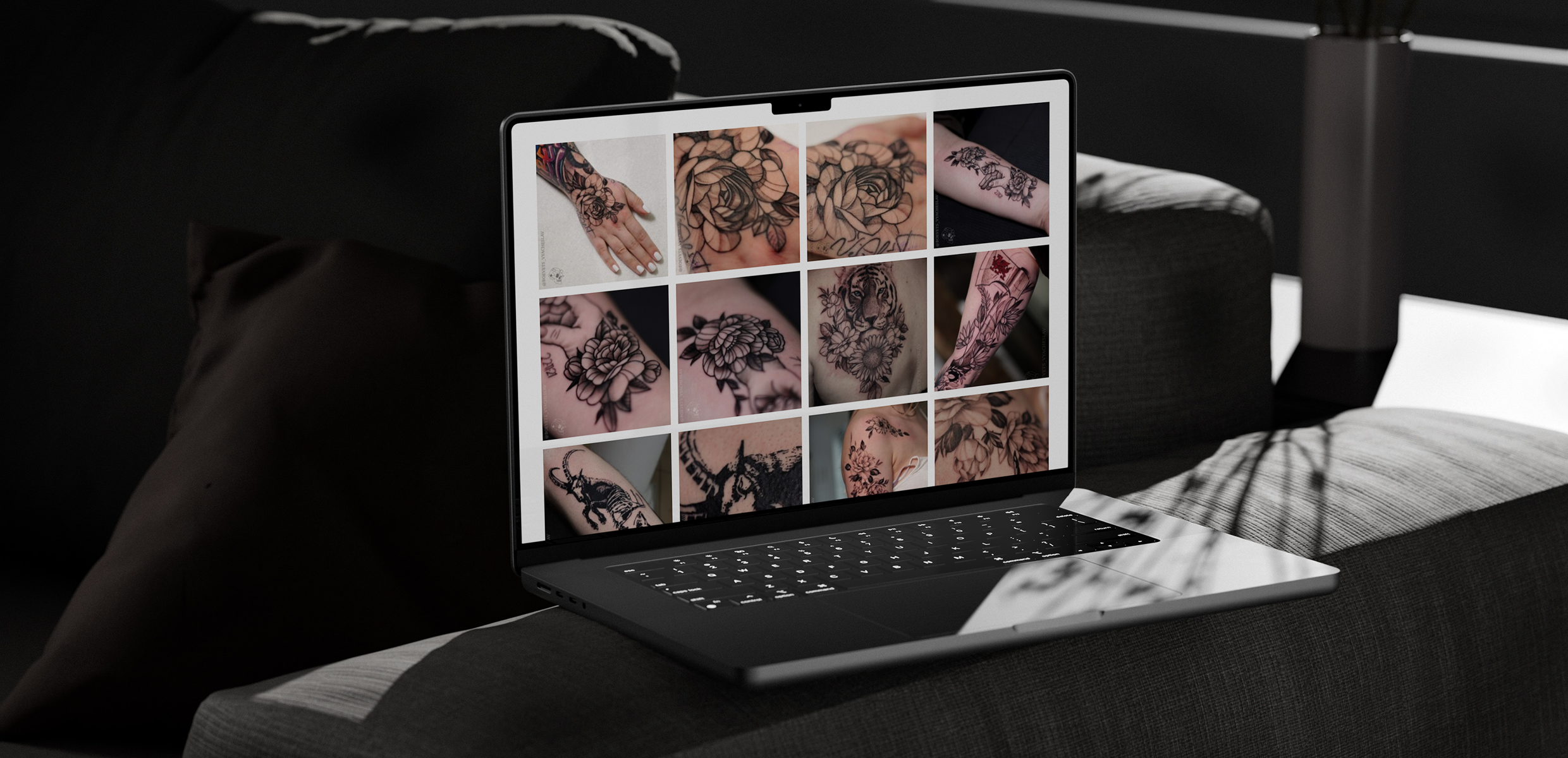 Разработка персонального сайта Anatomy of Ink для тату-мастера в Канаде - photo №5